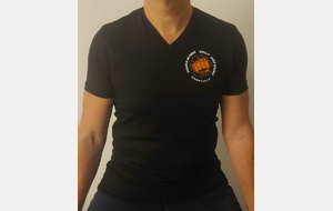 T-Shirt ADULTE mixte, encolure ronde, Krav Maga  Self Défense  Chantilly.